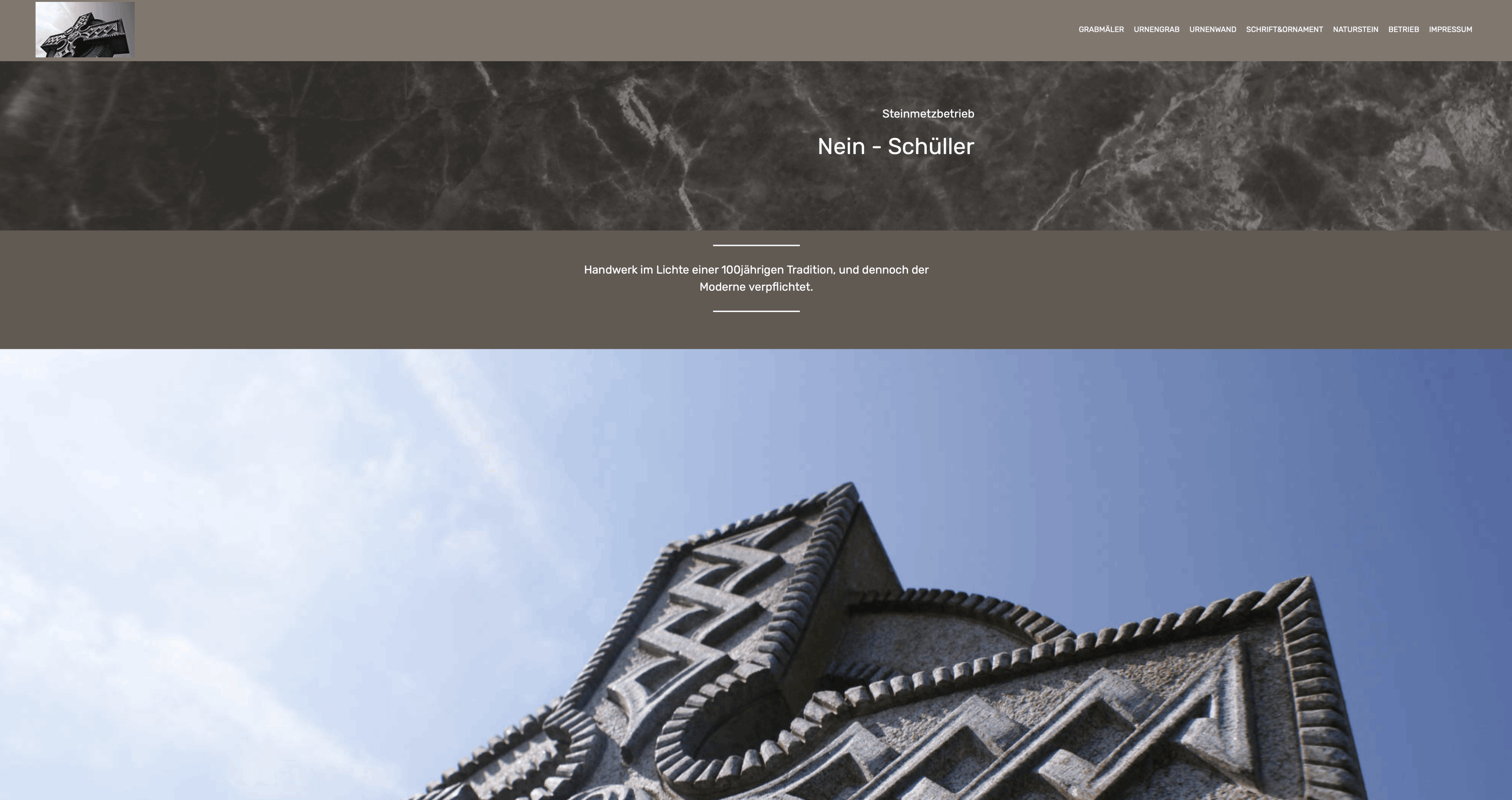 Steinmetzbetrieb Nein - Schueller Schnaittach Externer Link